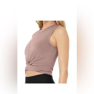 Alo Yoga Cover Tank mauve size M